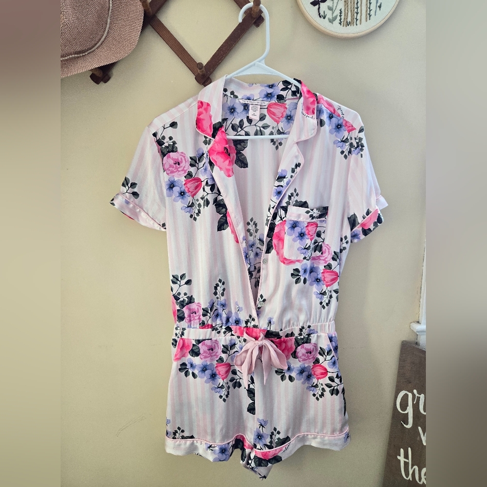 Victoria Secrets Satin Romper